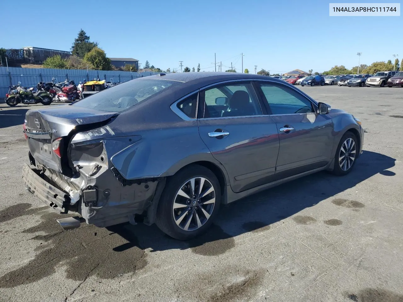 2017 Nissan Altima 2.5 VIN: 1N4AL3AP8HC111744 Lot: 71538214