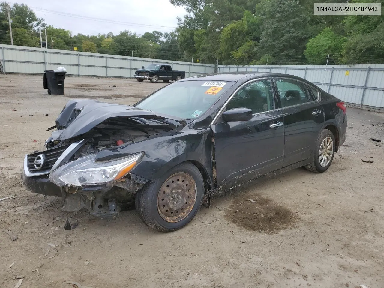 2017 Nissan Altima 2.5 VIN: 1N4AL3AP2HC484942 Lot: 71674364