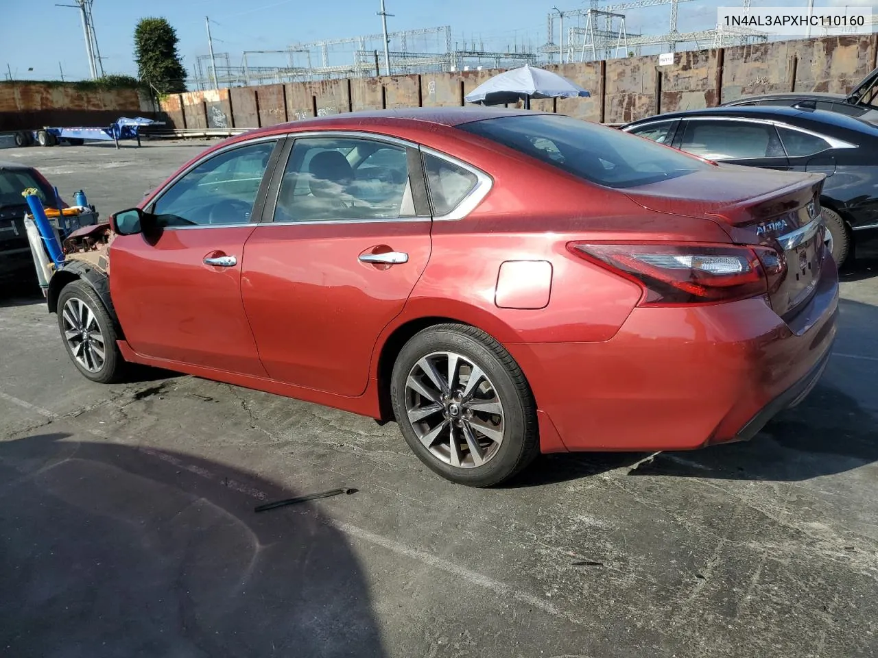 2017 Nissan Altima 2.5 VIN: 1N4AL3APXHC110160 Lot: 71682534