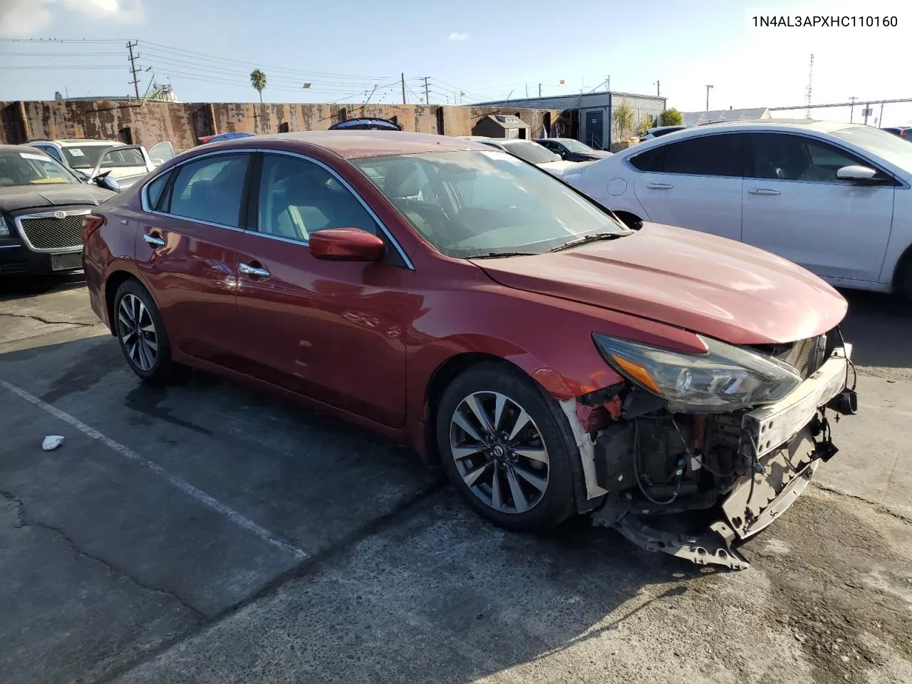 2017 Nissan Altima 2.5 VIN: 1N4AL3APXHC110160 Lot: 71682534