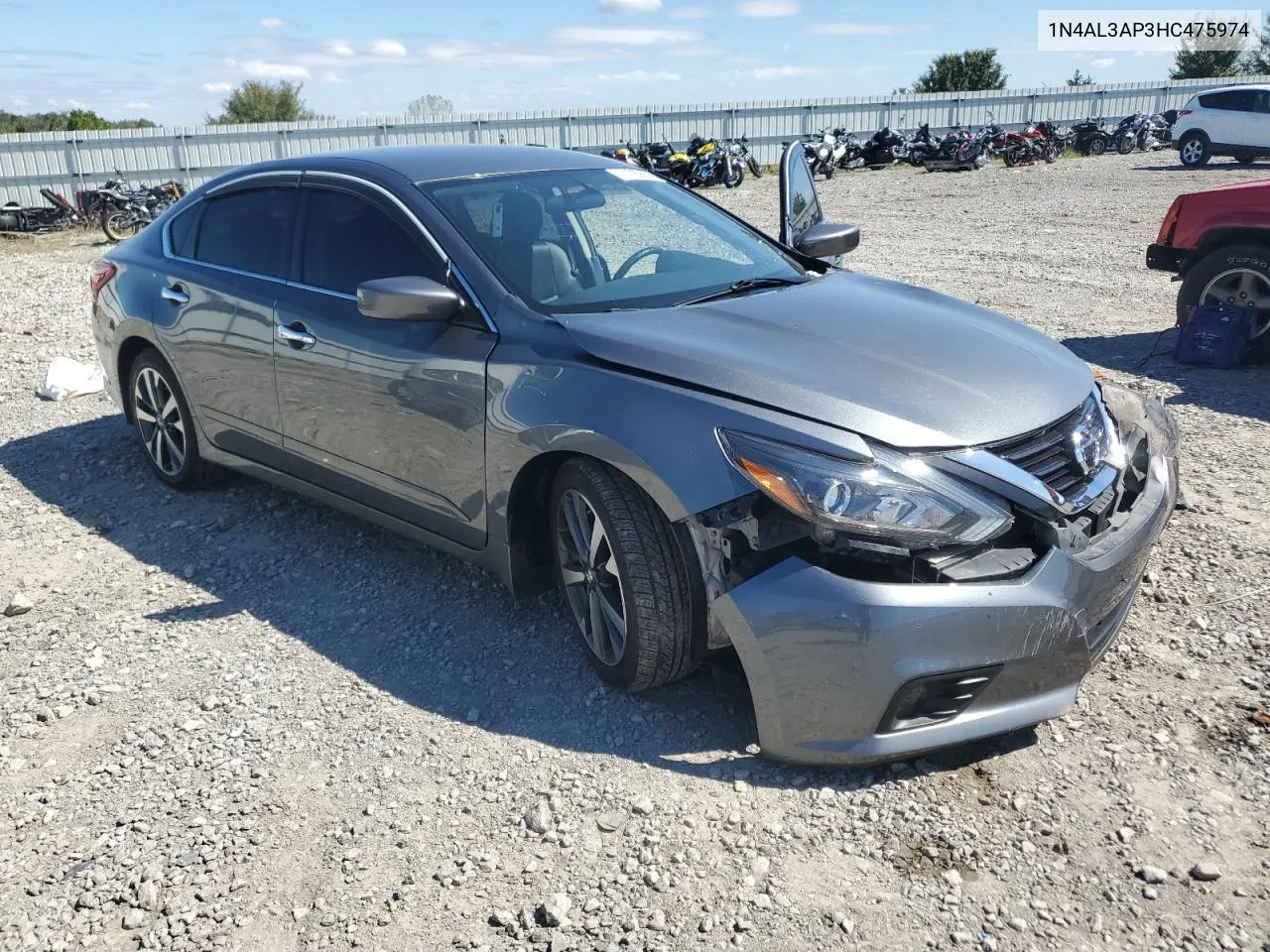 2017 Nissan Altima 2.5 VIN: 1N4AL3AP3HC475974 Lot: 71720664