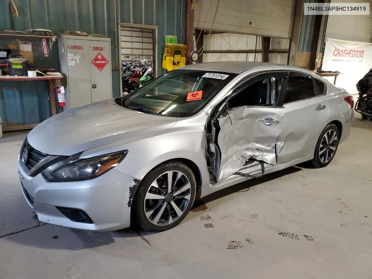 2017 Nissan Altima 3.5Sl VIN: 1N4BL3AP5HC134919 Lot: 71751314