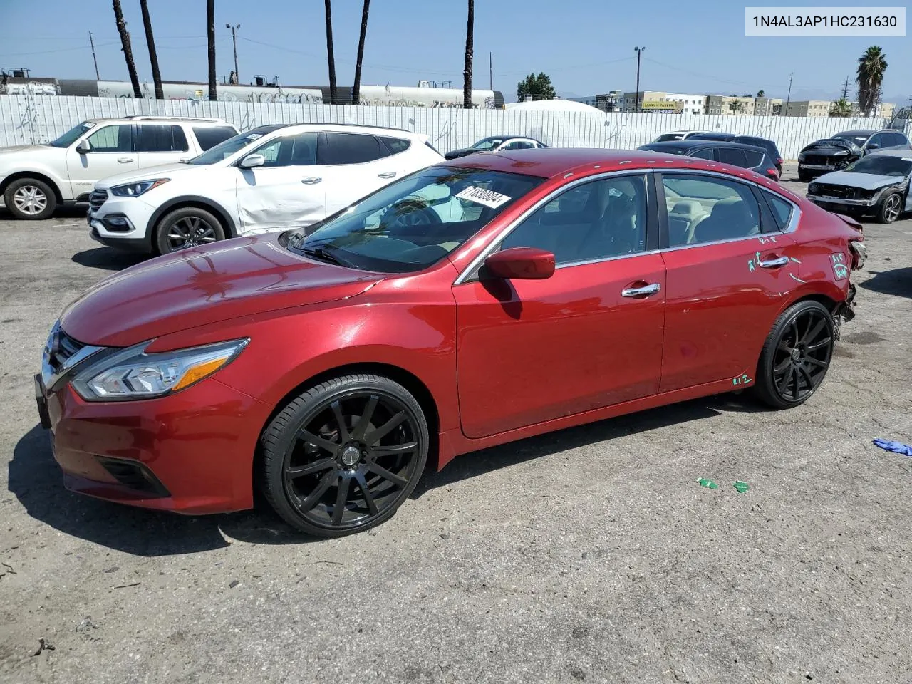 2017 Nissan Altima 2.5 VIN: 1N4AL3AP1HC231630 Lot: 71830804