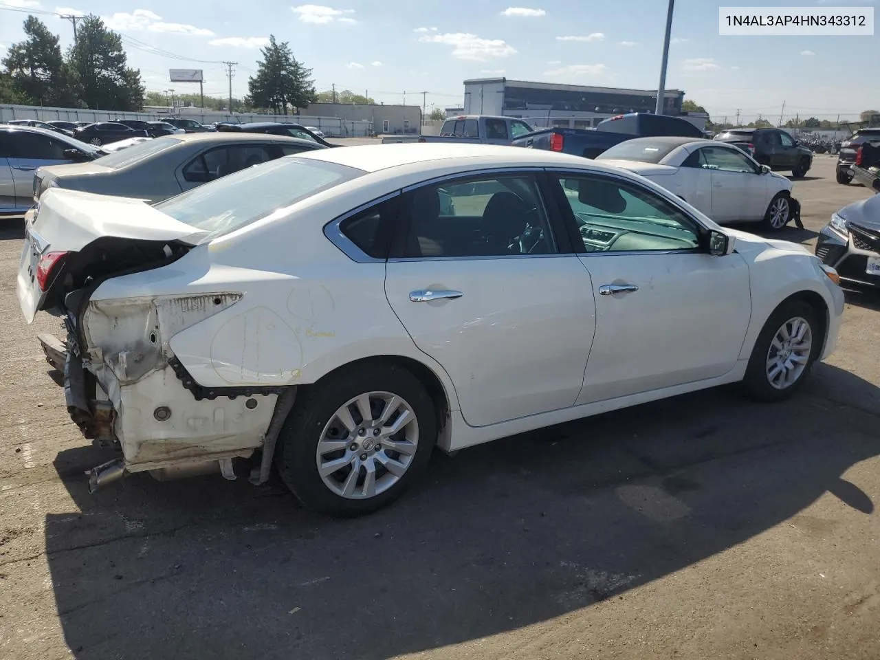 2017 Nissan Altima 2.5 VIN: 1N4AL3AP4HN343312 Lot: 71933934