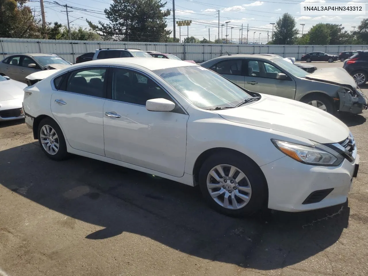 2017 Nissan Altima 2.5 VIN: 1N4AL3AP4HN343312 Lot: 71933934