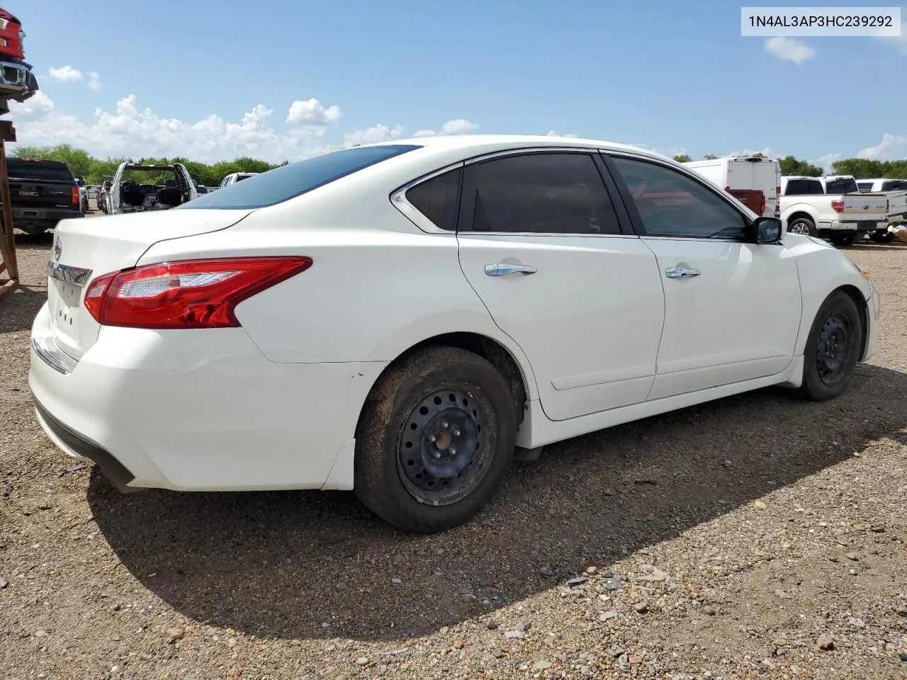 2017 Nissan Altima 2.5 VIN: 1N4AL3AP3HC239292 Lot: 71955944