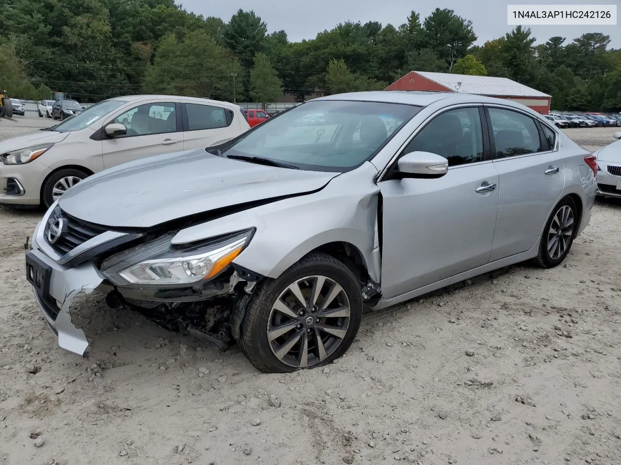 2017 Nissan Altima 2.5 VIN: 1N4AL3AP1HC242126 Lot: 72002244