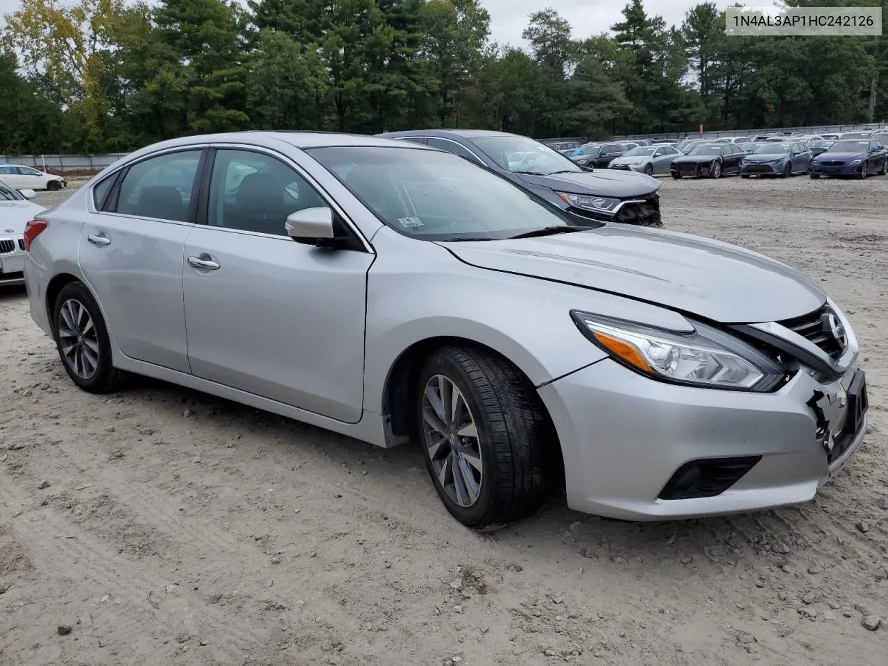 2017 Nissan Altima 2.5 VIN: 1N4AL3AP1HC242126 Lot: 72002244