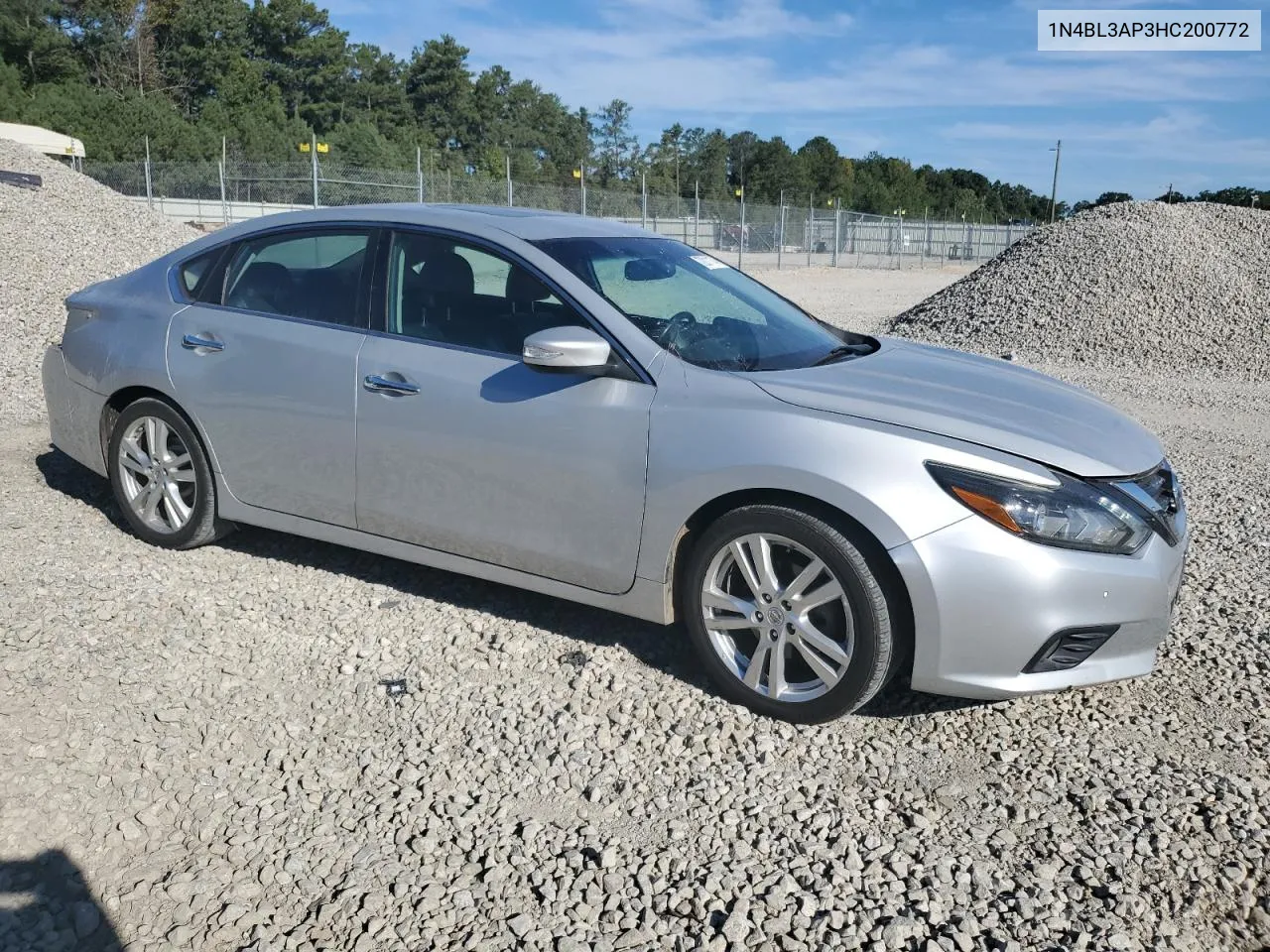 2017 Nissan Altima 3.5Sl VIN: 1N4BL3AP3HC200772 Lot: 72011174