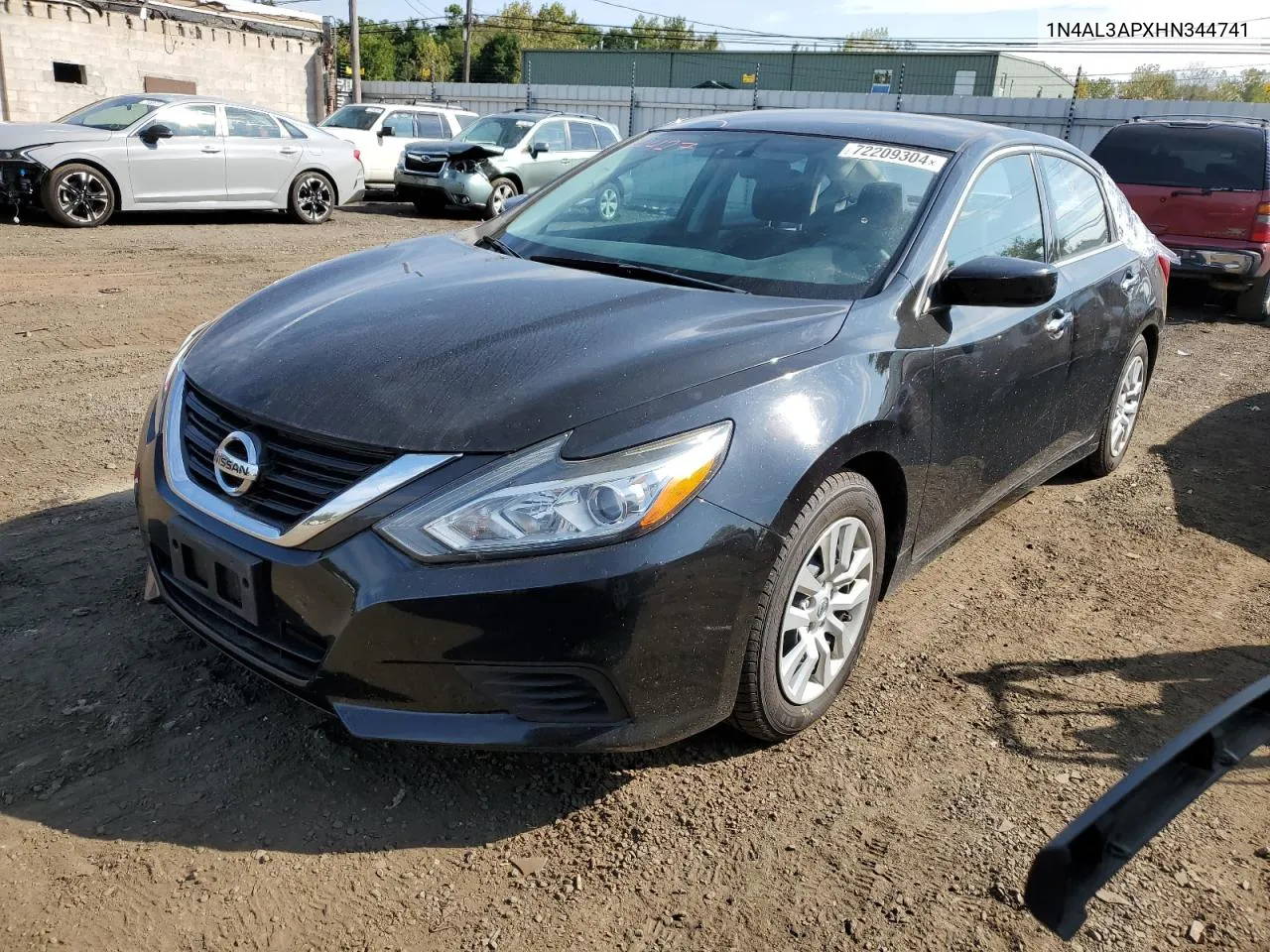 2017 Nissan Altima 2.5 VIN: 1N4AL3APXHN344741 Lot: 72209304