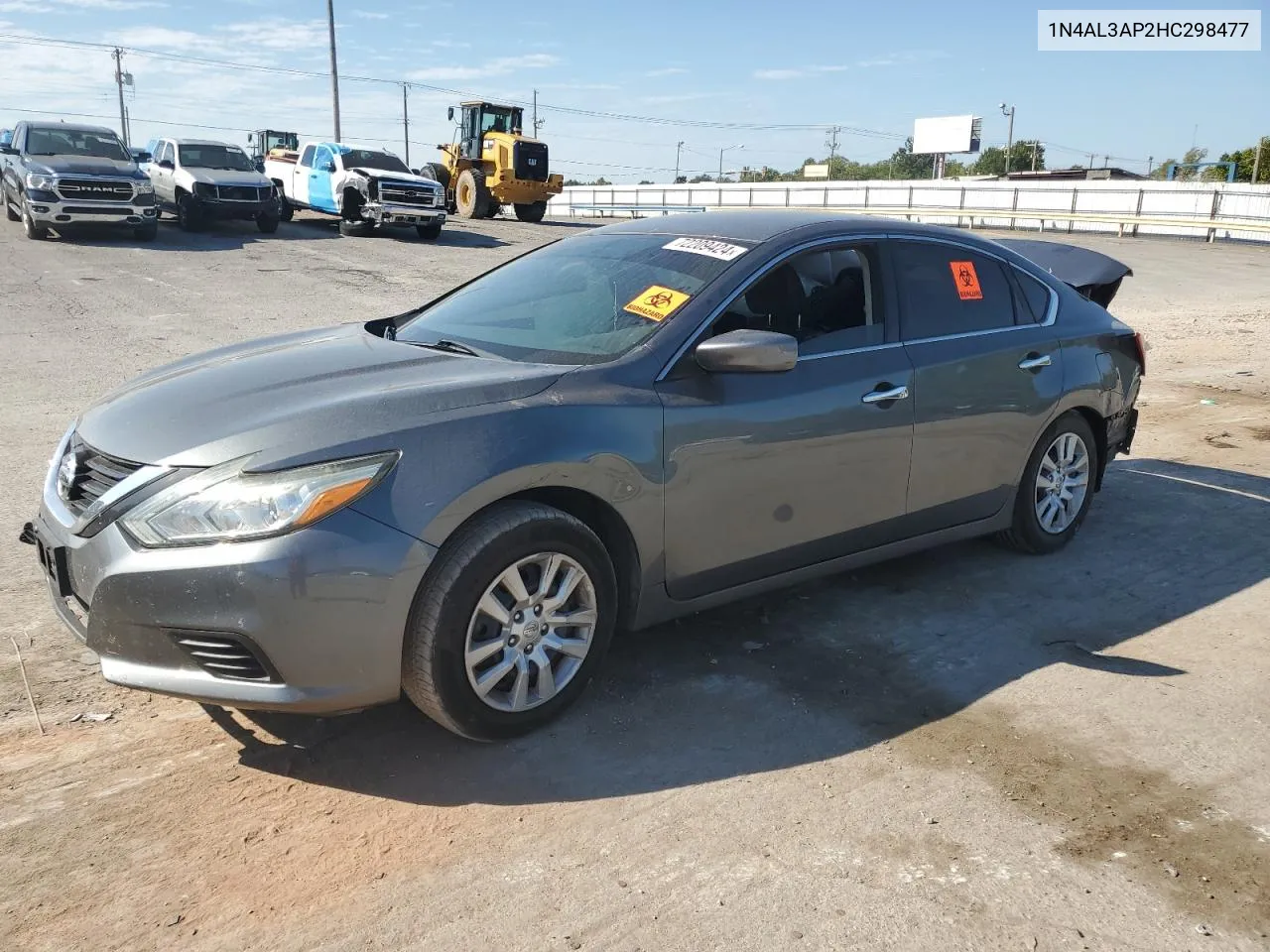 2017 Nissan Altima 2.5 VIN: 1N4AL3AP2HC298477 Lot: 72209424