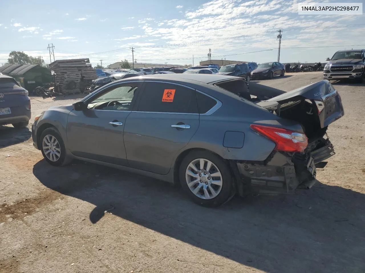 2017 Nissan Altima 2.5 VIN: 1N4AL3AP2HC298477 Lot: 72209424