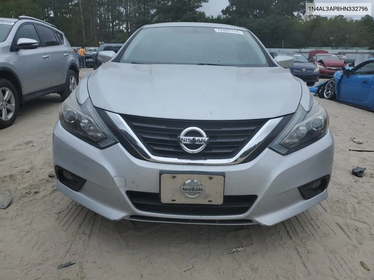 2017 Nissan Altima 2.5 VIN: 1N4AL3AP8HN332796 Lot: 72425114