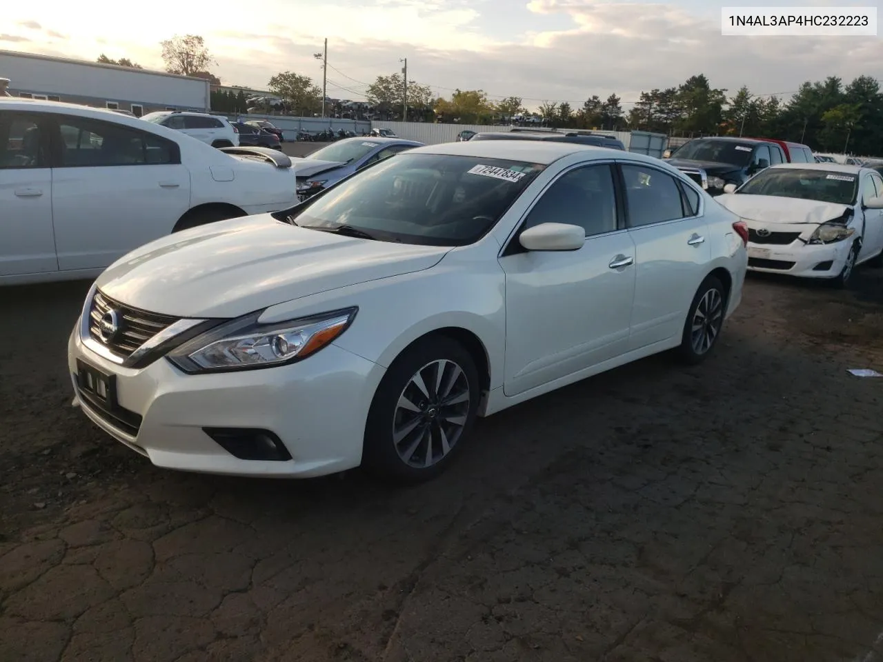 2017 Nissan Altima 2.5 VIN: 1N4AL3AP4HC232223 Lot: 72447834