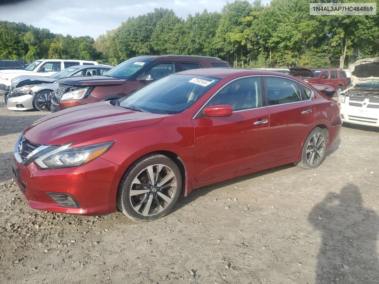 2017 Nissan Altima 2.5 VIN: 1N4AL3AP7HC484869 Lot: 72502464