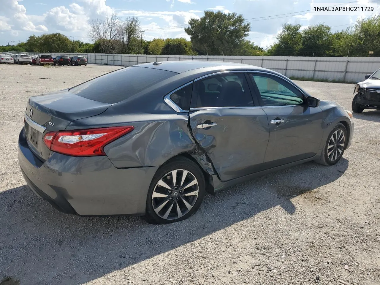 2017 Nissan Altima 2.5 VIN: 1N4AL3AP8HC211729 Lot: 72523814