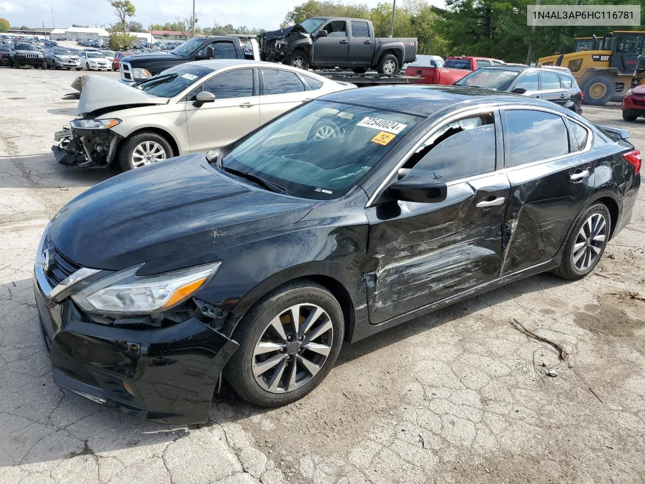 2017 Nissan Altima 2.5 VIN: 1N4AL3AP6HC116781 Lot: 72540024