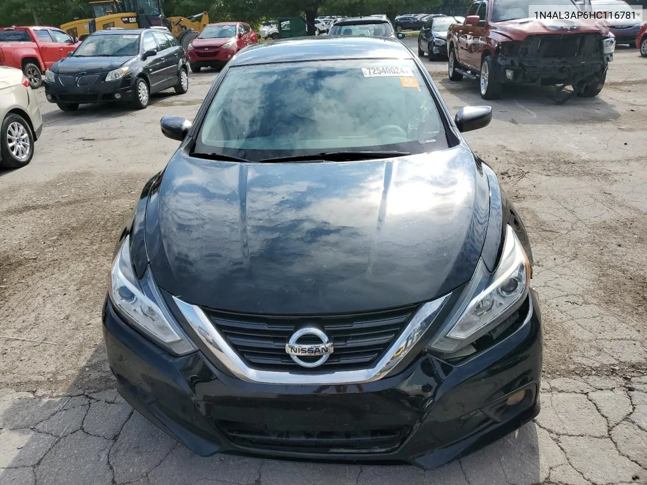 2017 Nissan Altima 2.5 VIN: 1N4AL3AP6HC116781 Lot: 72540024