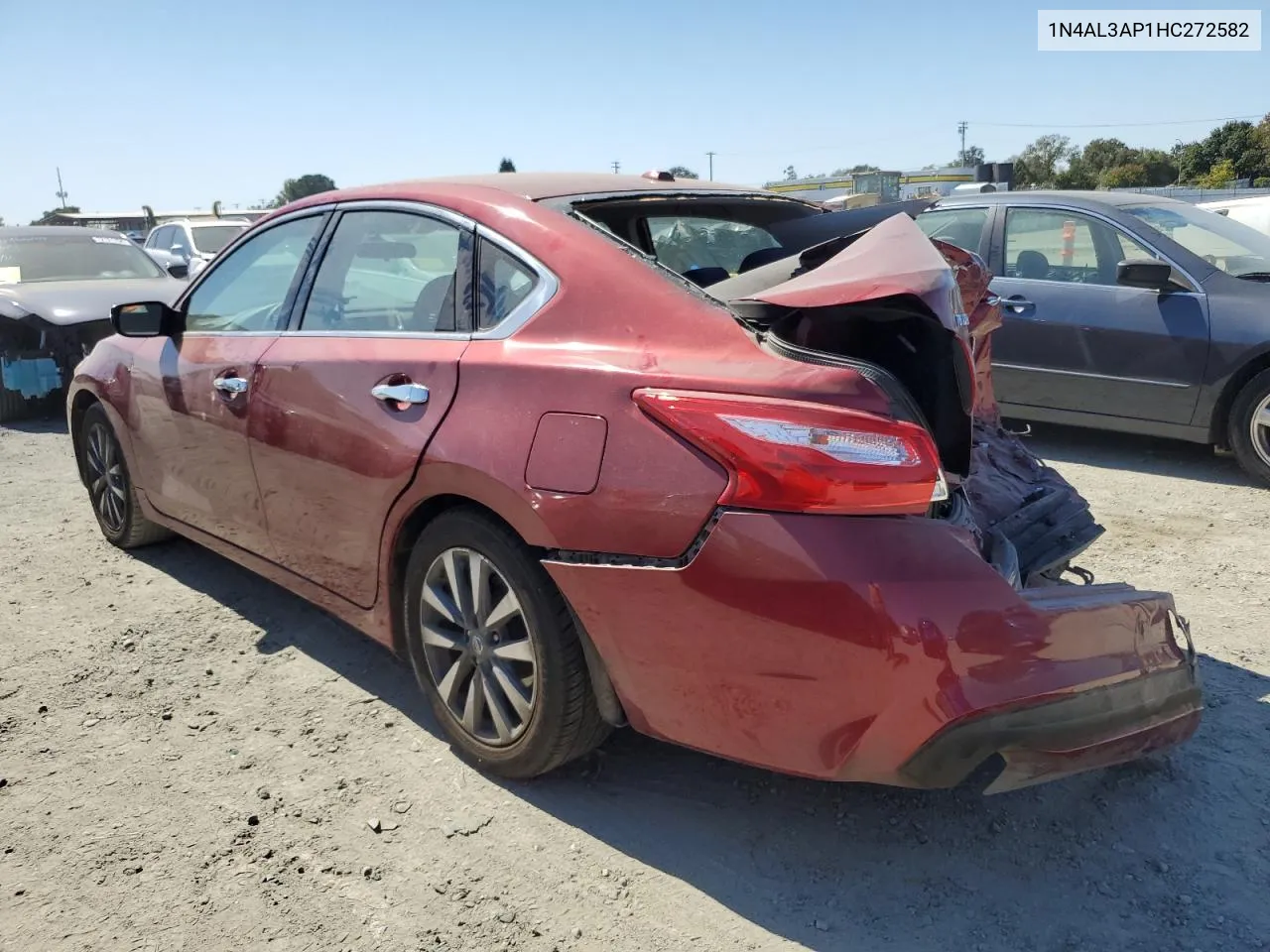 2017 Nissan Altima 2.5 VIN: 1N4AL3AP1HC272582 Lot: 72581224