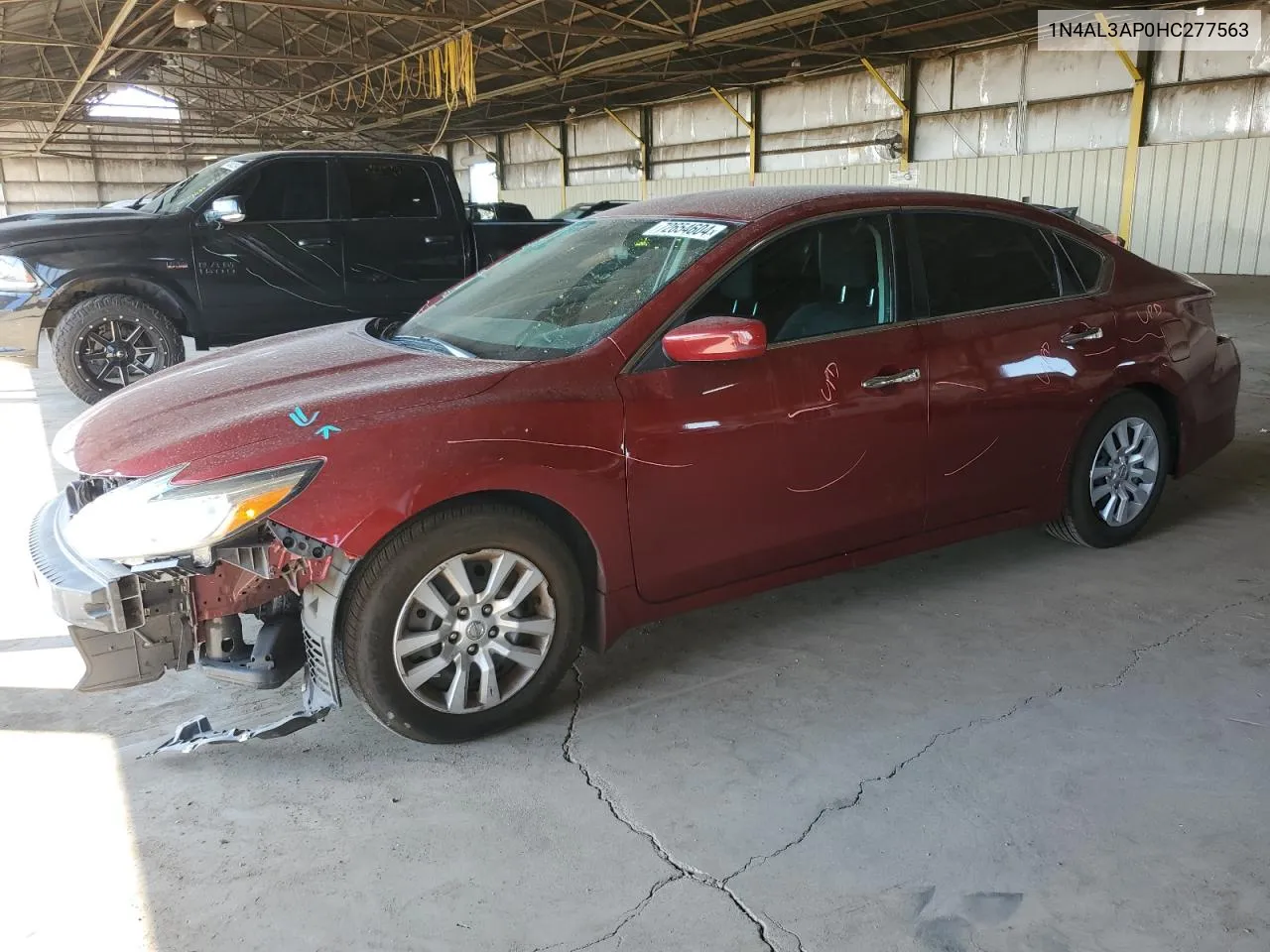 2017 Nissan Altima 2.5 VIN: 1N4AL3AP0HC277563 Lot: 72654604