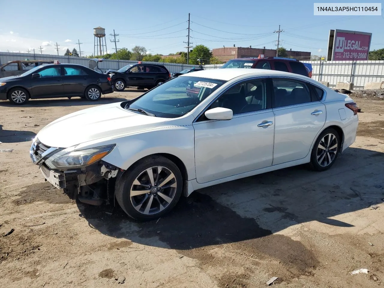 2017 Nissan Altima 2.5 VIN: 1N4AL3AP5HC110454 Lot: 72725704