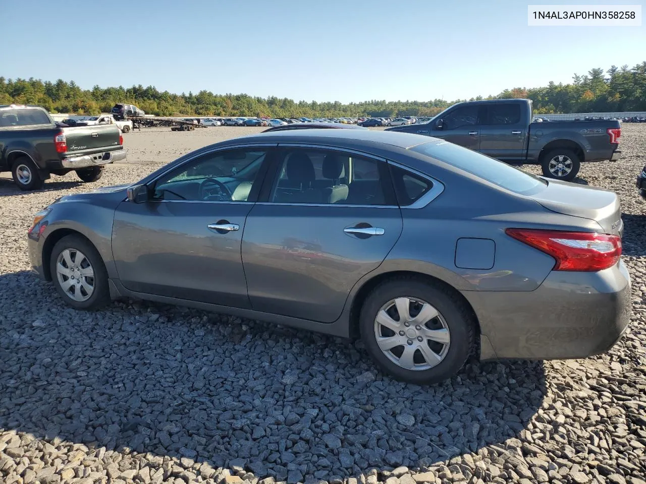 2017 Nissan Altima 2.5 VIN: 1N4AL3AP0HN358258 Lot: 72885864