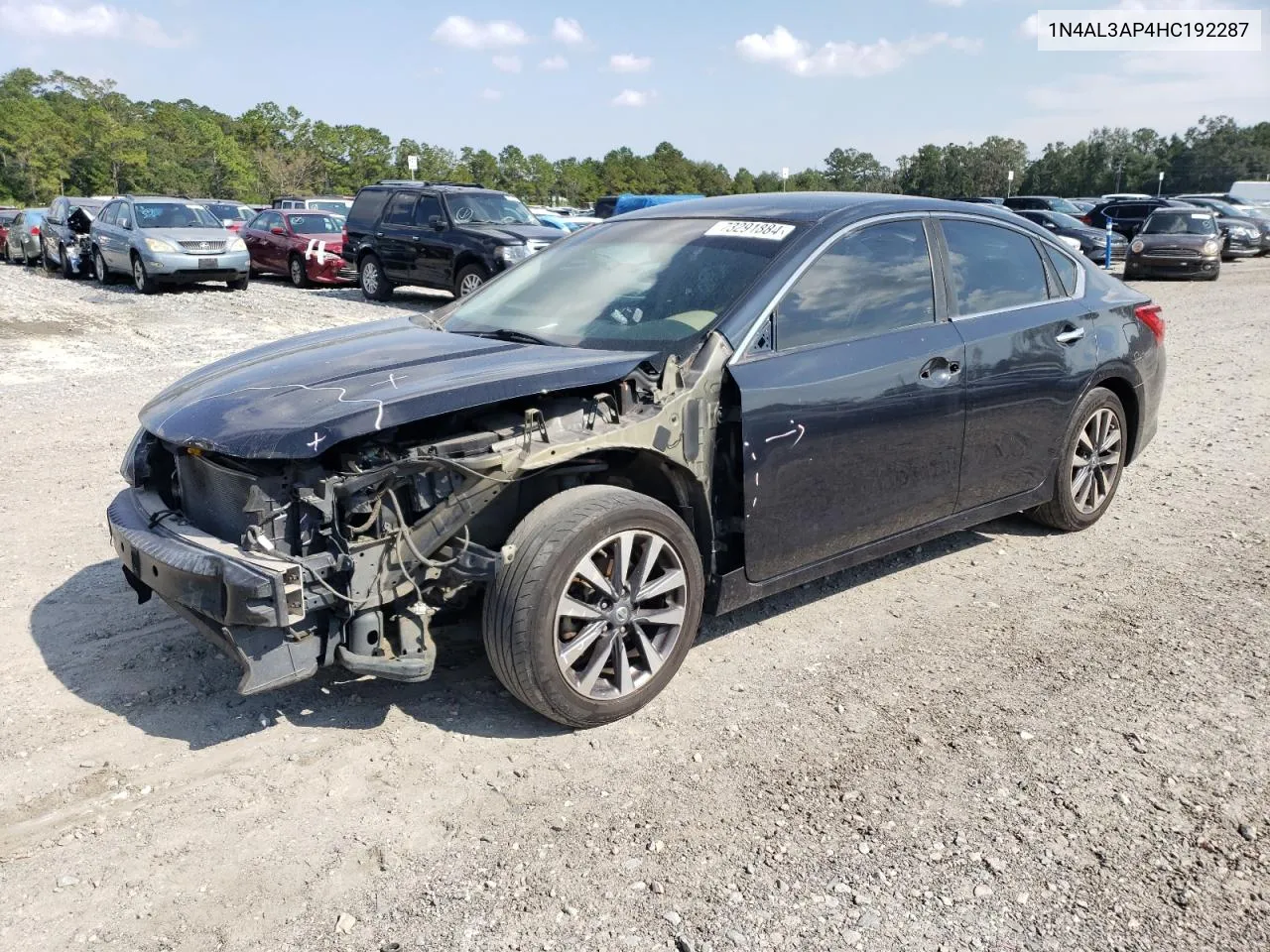 2017 Nissan Altima 2.5 VIN: 1N4AL3AP4HC192287 Lot: 73291884