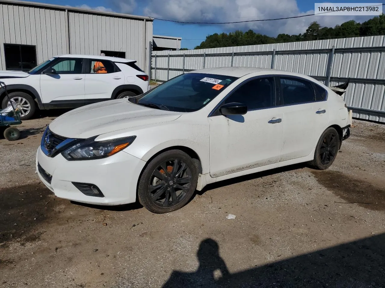 2017 Nissan Altima 2.5 VIN: 1N4AL3AP8HC213982 Lot: 73311784