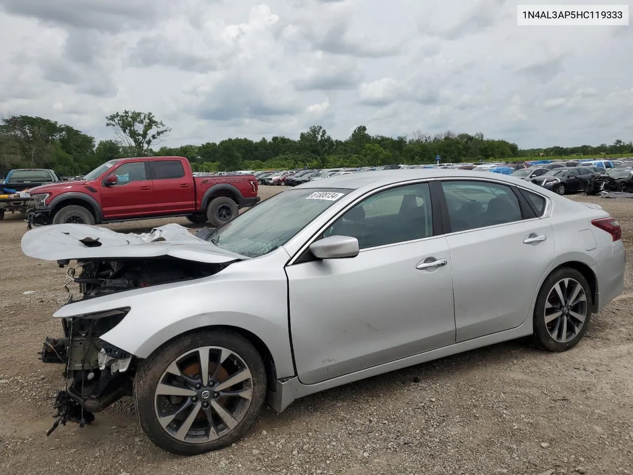 2017 Nissan Altima 2.5 VIN: 1N4AL3AP5HC119333 Lot: 73343434