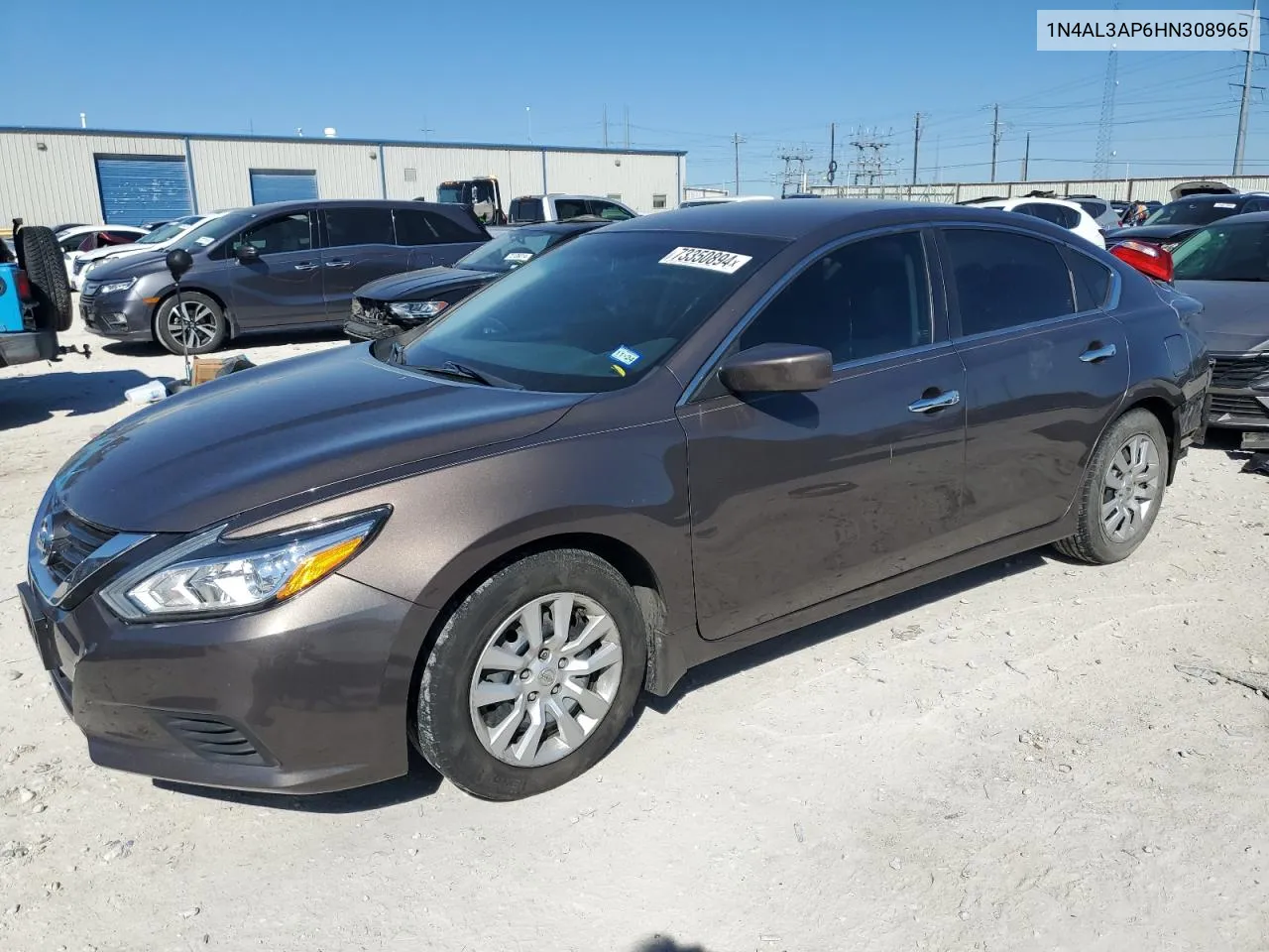 2017 Nissan Altima 2.5 VIN: 1N4AL3AP6HN308965 Lot: 73350894