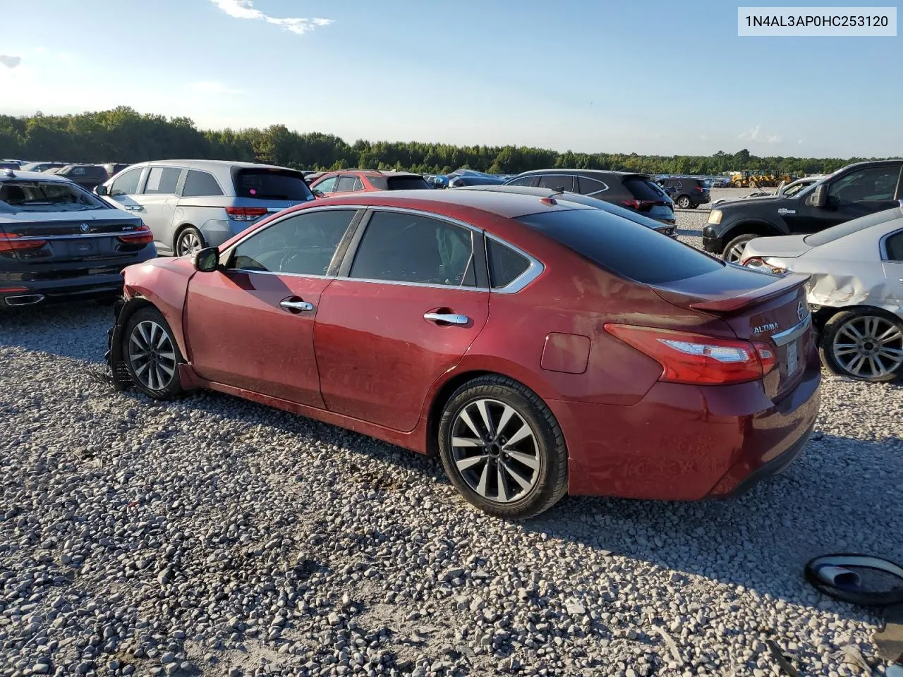 2017 Nissan Altima 2.5 VIN: 1N4AL3AP0HC253120 Lot: 73380704