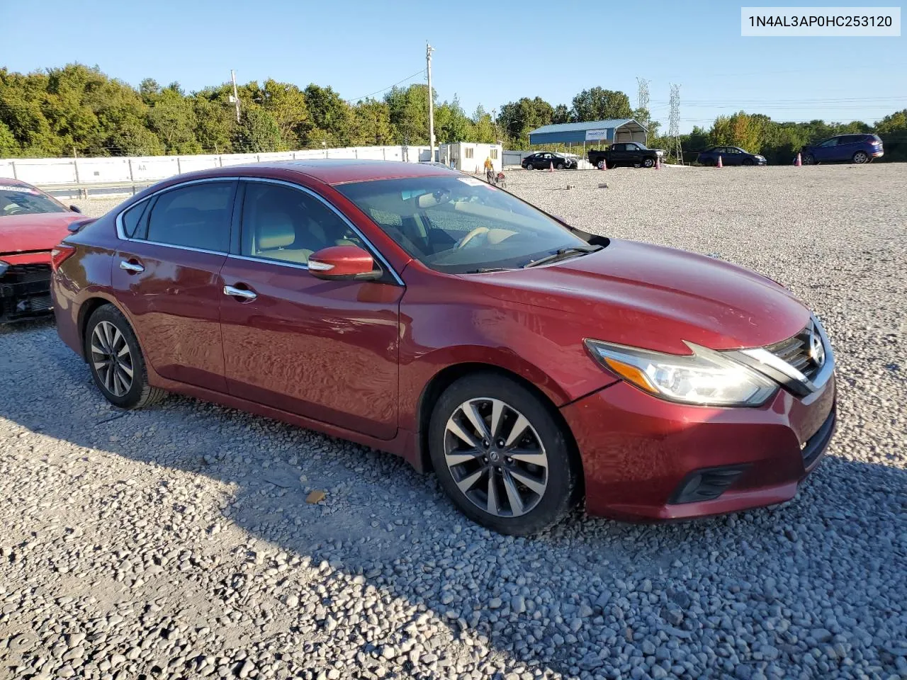 2017 Nissan Altima 2.5 VIN: 1N4AL3AP0HC253120 Lot: 73380704