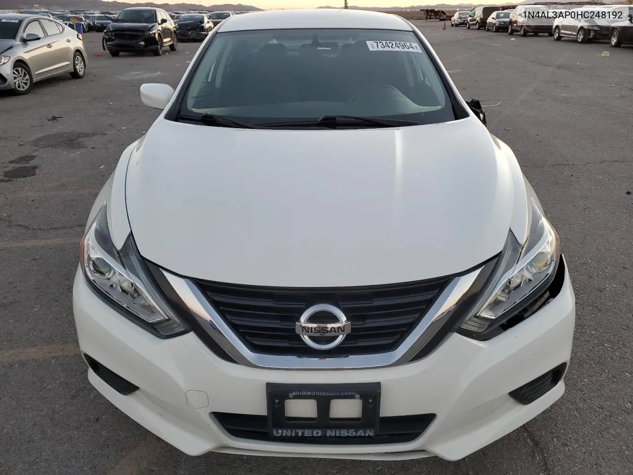 2017 Nissan Altima 2.5 VIN: 1N4AL3AP0HC248192 Lot: 73424964