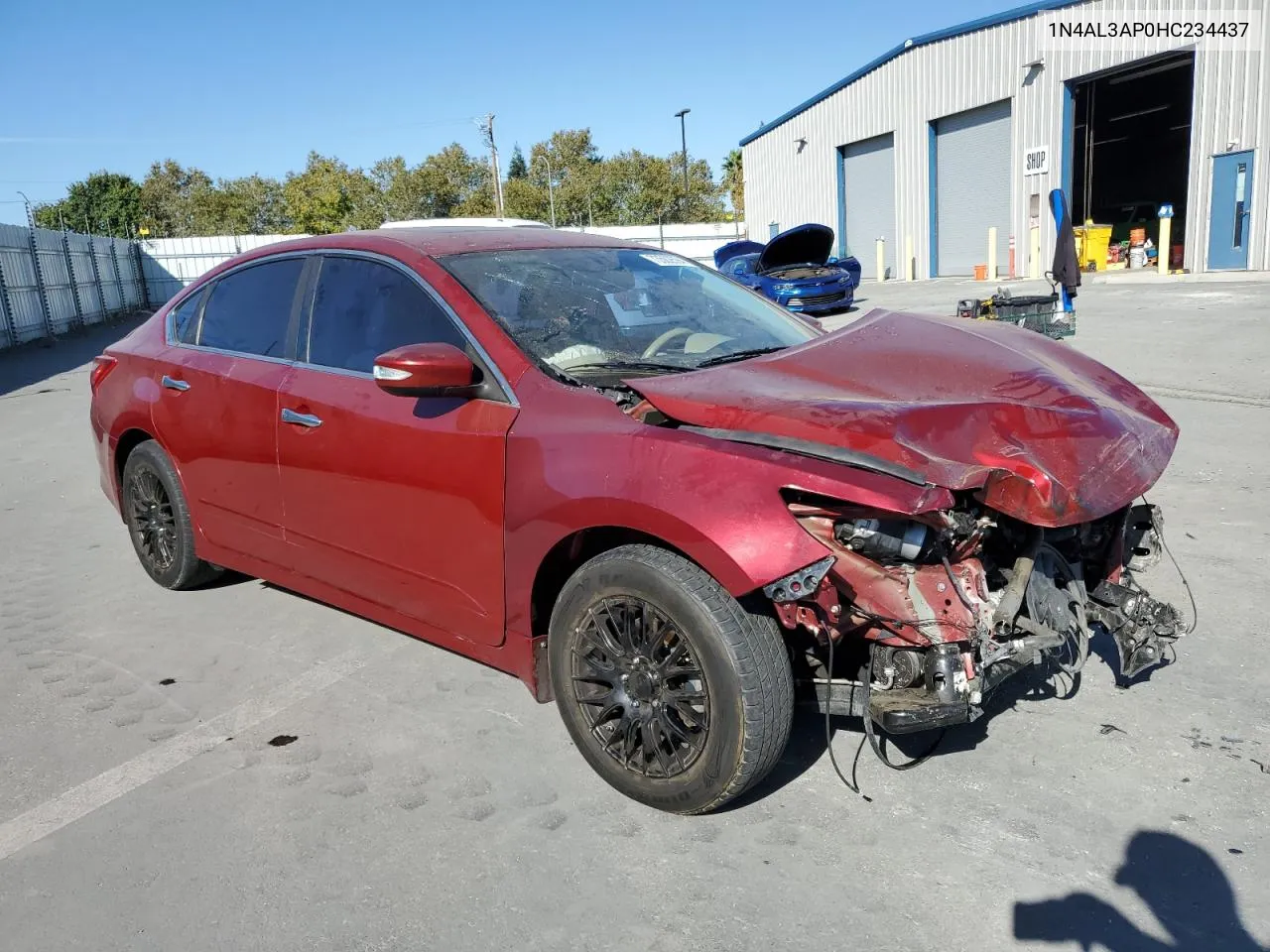 2017 Nissan Altima 2.5 VIN: 1N4AL3AP0HC234437 Lot: 73502594