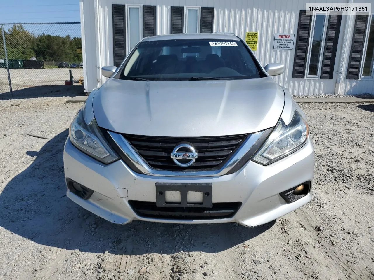 2017 Nissan Altima 2.5 VIN: 1N4AL3AP6HC171361 Lot: 73655924