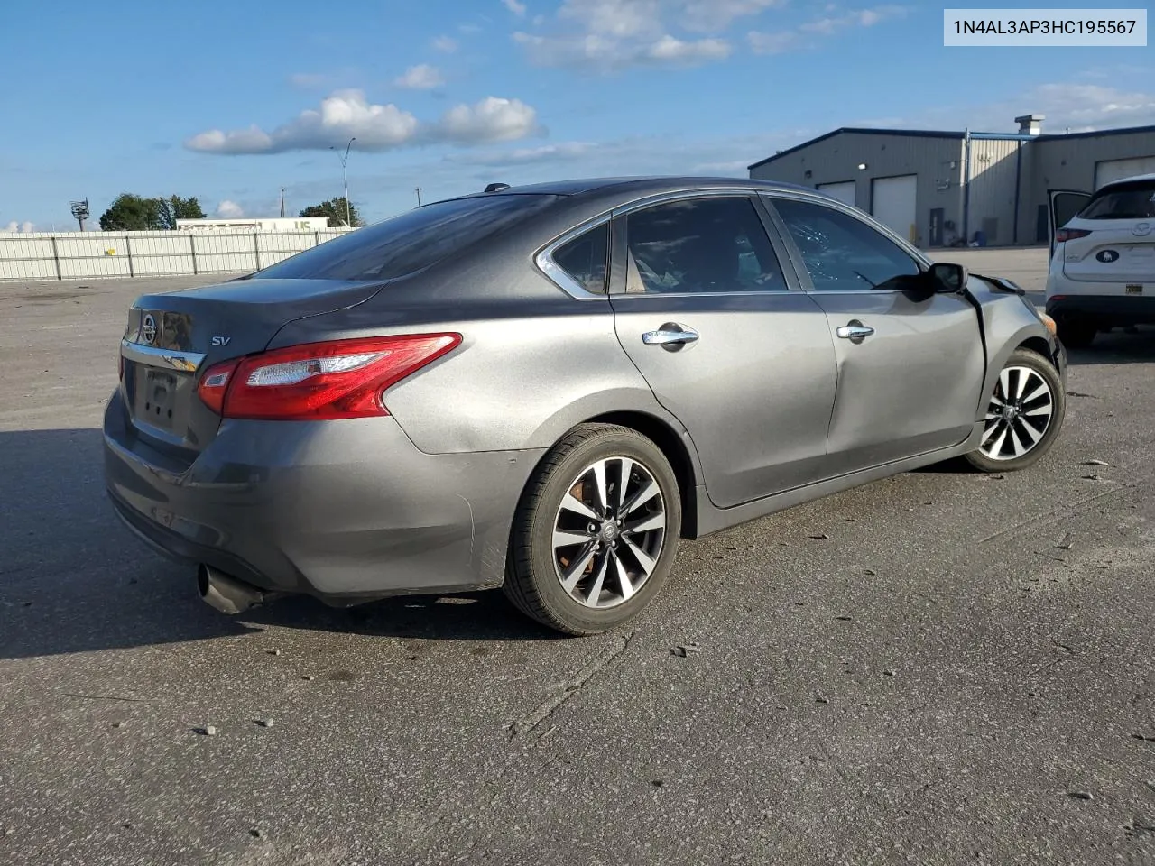 2017 Nissan Altima 2.5 VIN: 1N4AL3AP3HC195567 Lot: 73675584