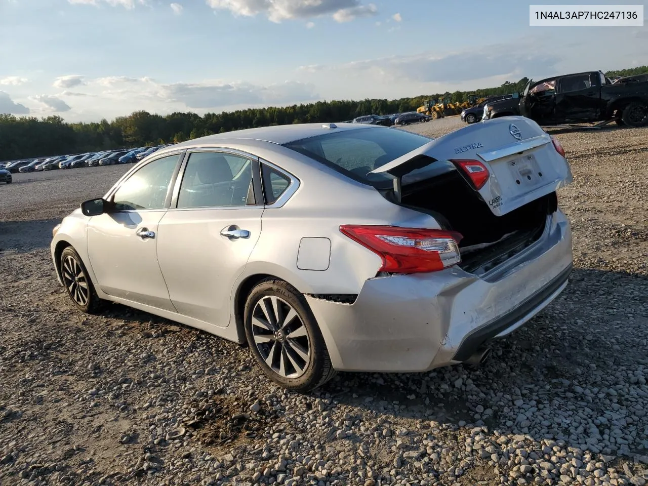 2017 Nissan Altima 2.5 VIN: 1N4AL3AP7HC247136 Lot: 73913914