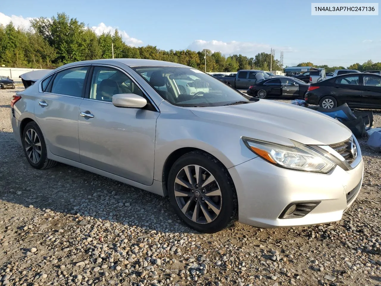 2017 Nissan Altima 2.5 VIN: 1N4AL3AP7HC247136 Lot: 73913914