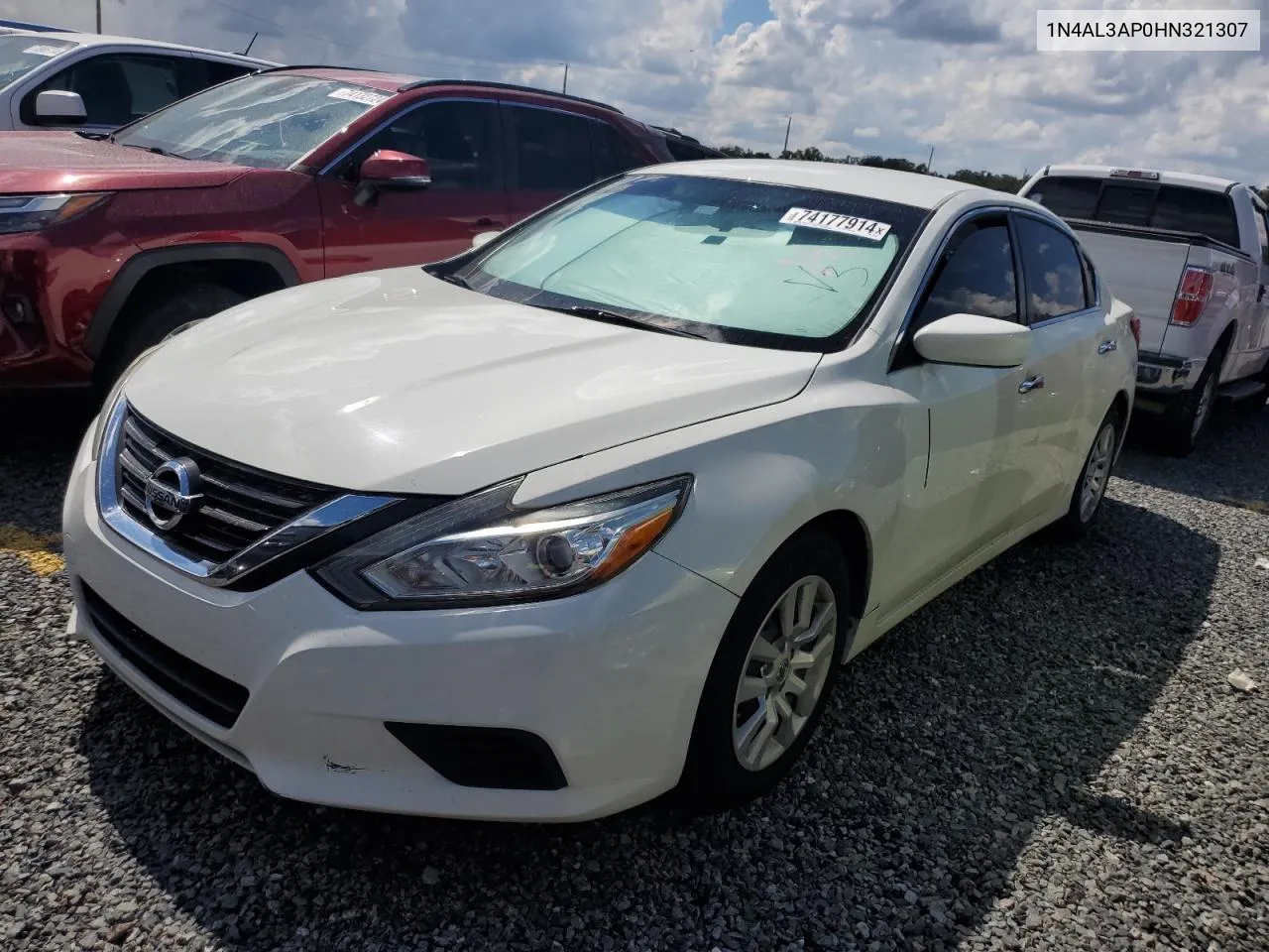 2017 Nissan Altima 2.5 VIN: 1N4AL3AP0HN321307 Lot: 74177914