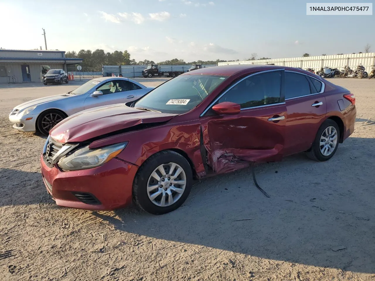 2017 Nissan Altima 2.5 VIN: 1N4AL3AP0HC475477 Lot: 74279304