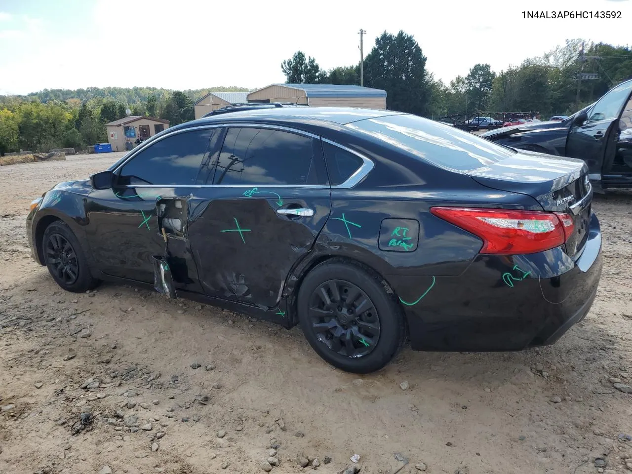 2017 Nissan Altima 2.5 VIN: 1N4AL3AP6HC143592 Lot: 74544154