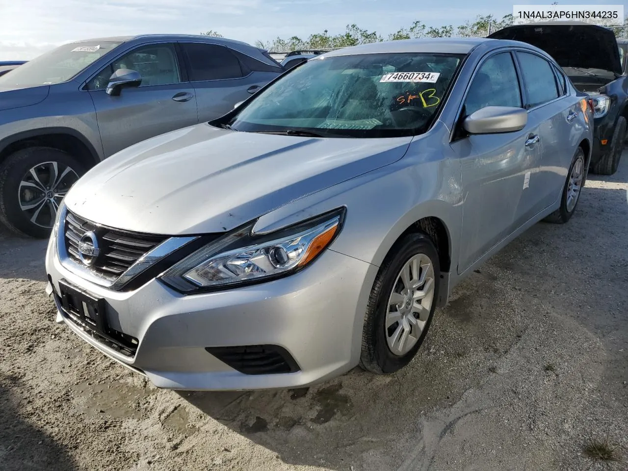 2017 Nissan Altima 2.5 VIN: 1N4AL3AP6HN344235 Lot: 74660734