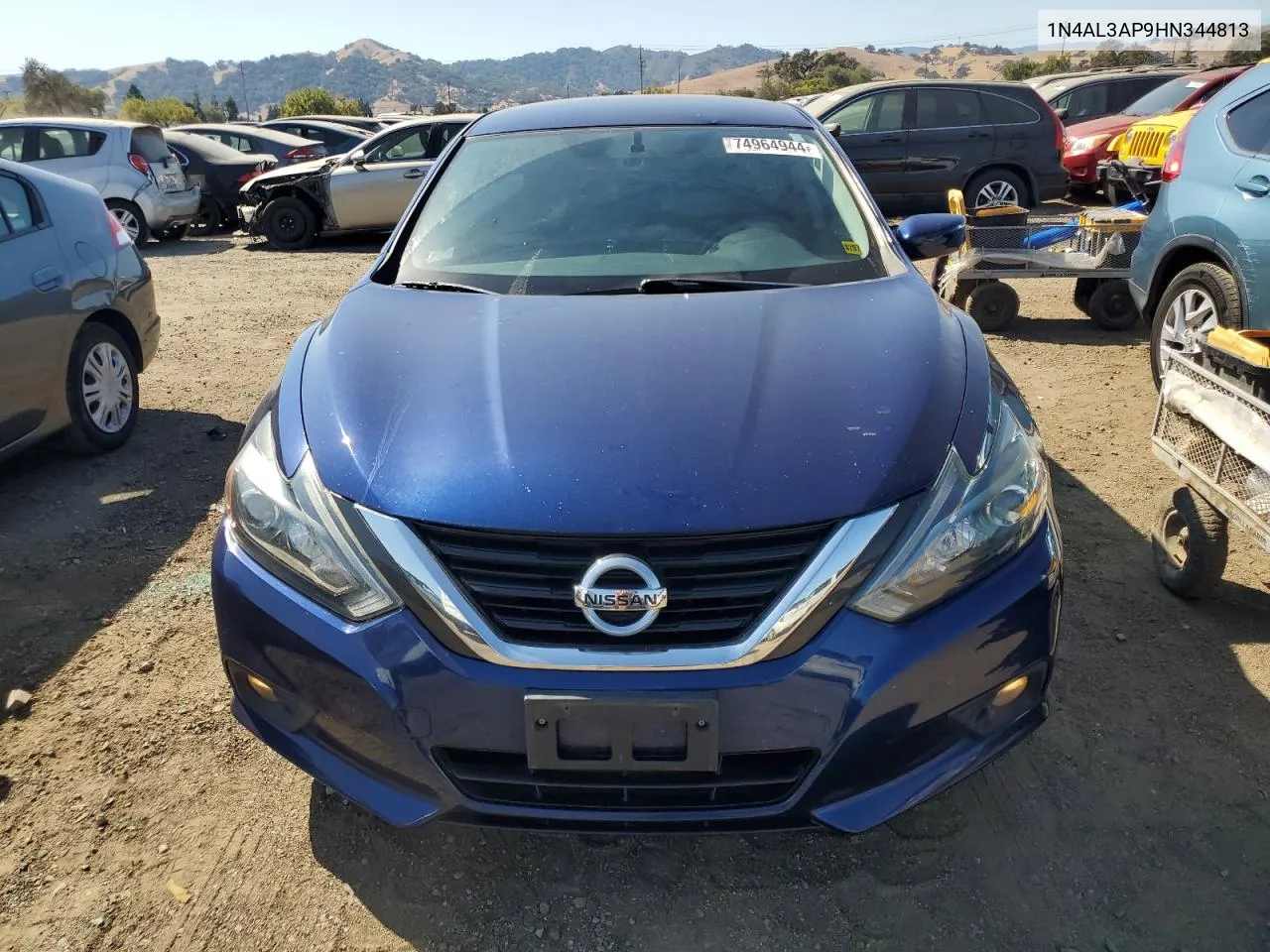 2017 Nissan Altima 2.5 VIN: 1N4AL3AP9HN344813 Lot: 74964944