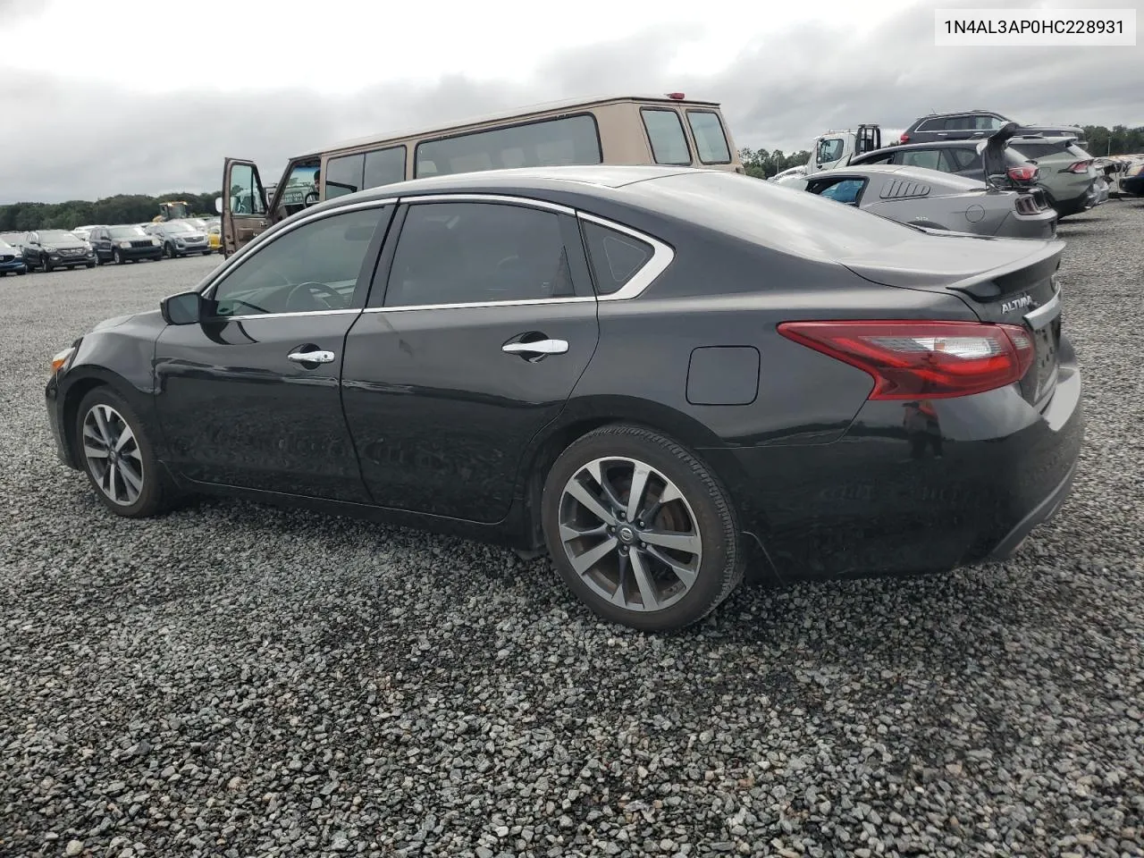 2017 Nissan Altima 2.5 VIN: 1N4AL3AP0HC228931 Lot: 75113074