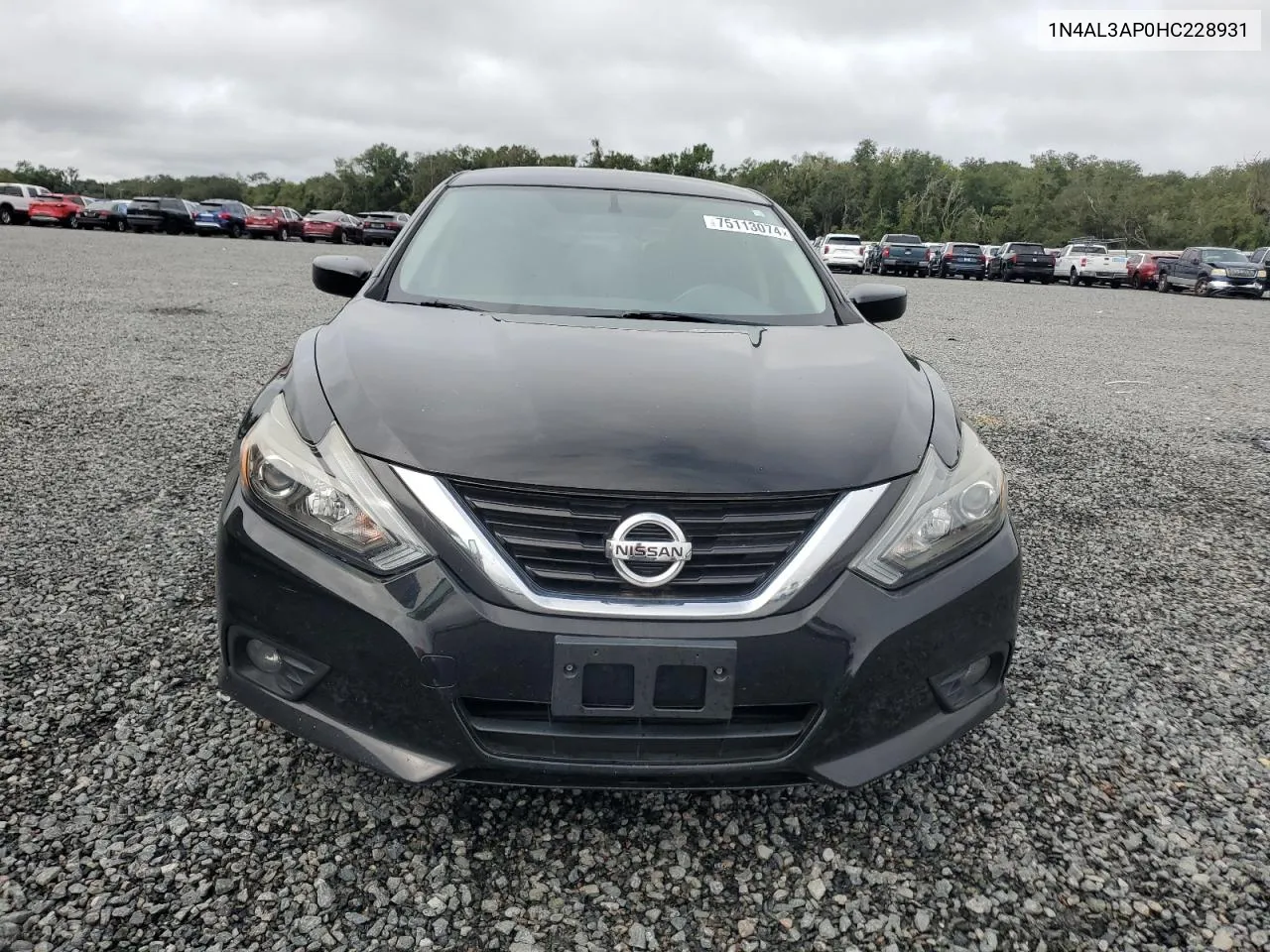 2017 Nissan Altima 2.5 VIN: 1N4AL3AP0HC228931 Lot: 75113074