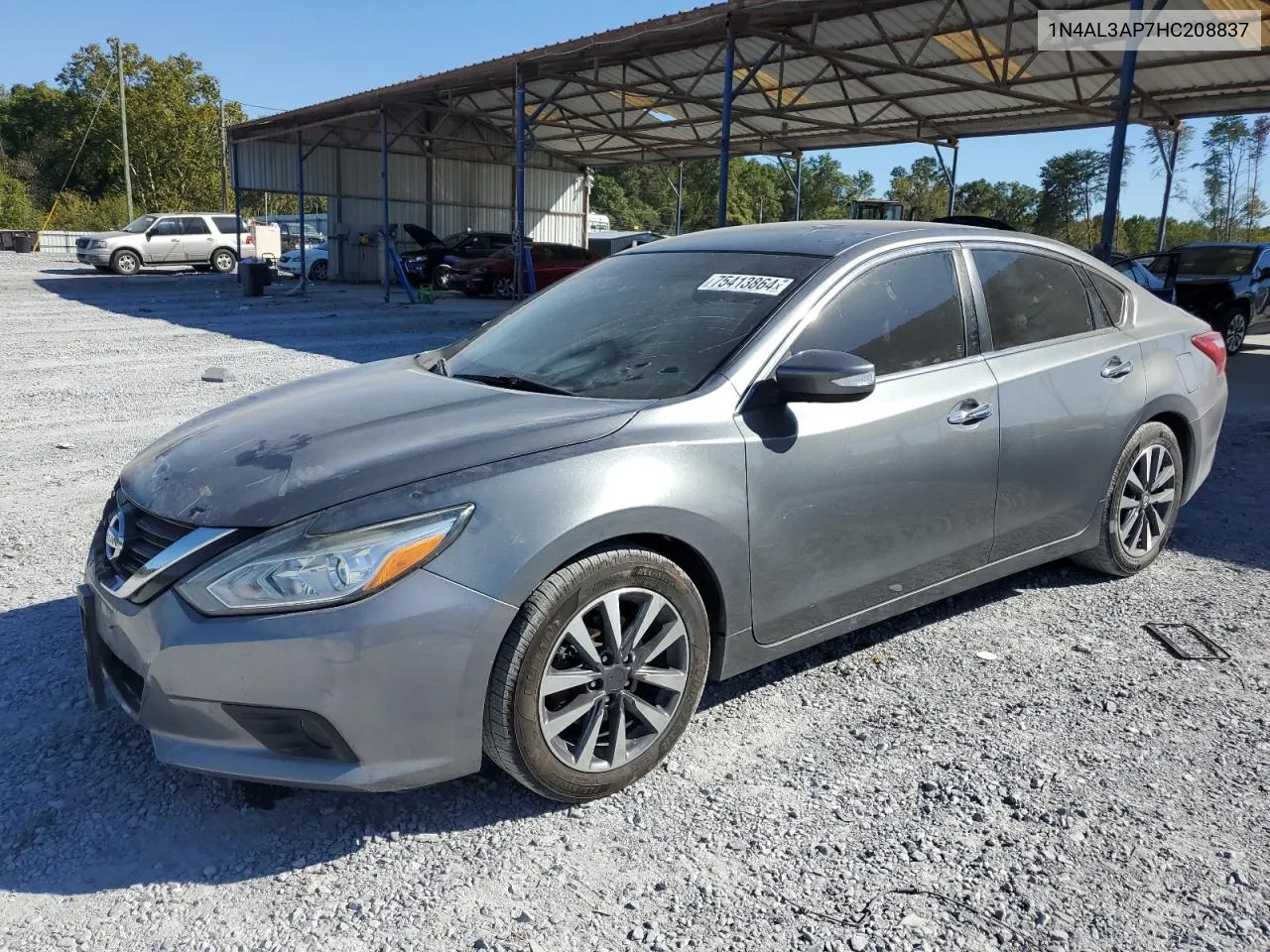 2017 Nissan Altima 2.5 VIN: 1N4AL3AP7HC208837 Lot: 75413864