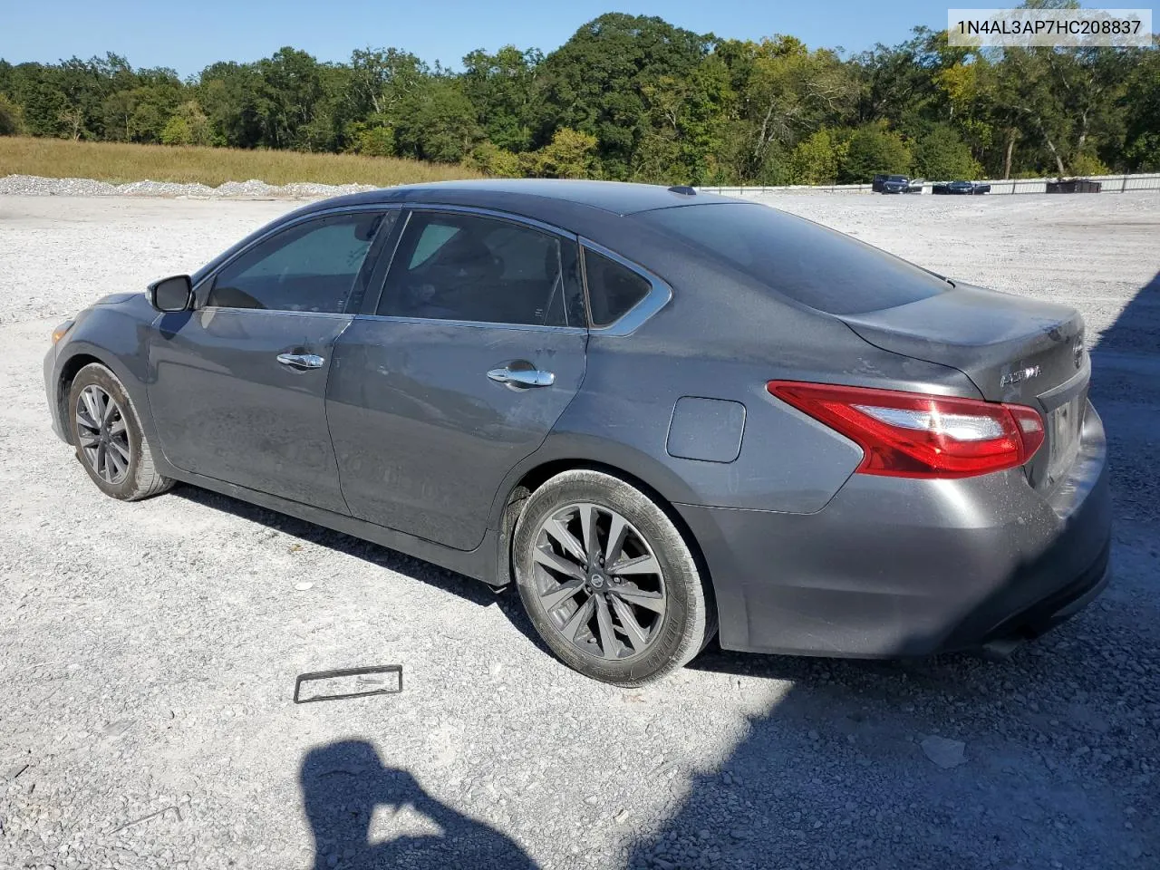 2017 Nissan Altima 2.5 VIN: 1N4AL3AP7HC208837 Lot: 75413864