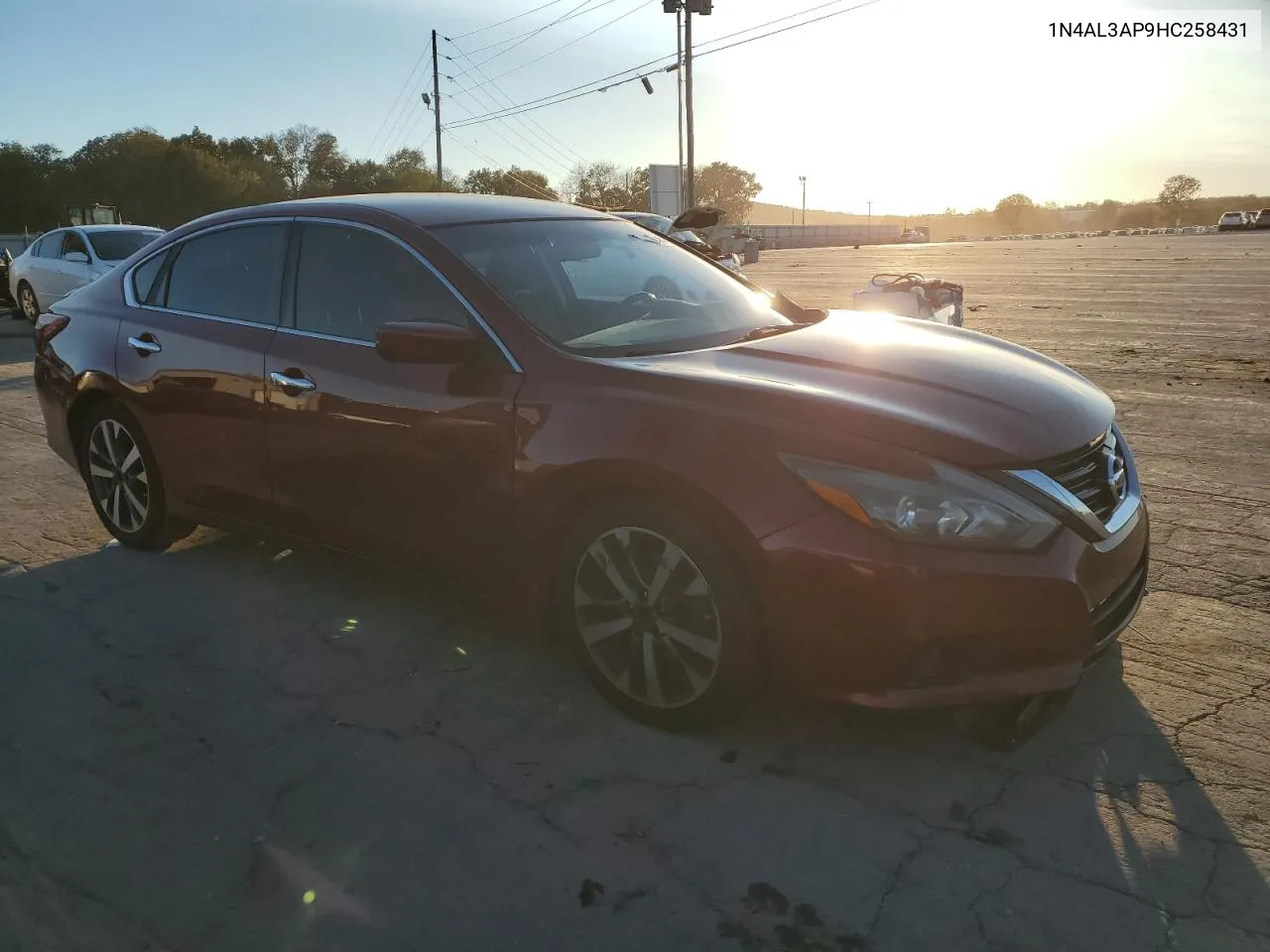 2017 Nissan Altima 2.5 VIN: 1N4AL3AP9HC258431 Lot: 75466984