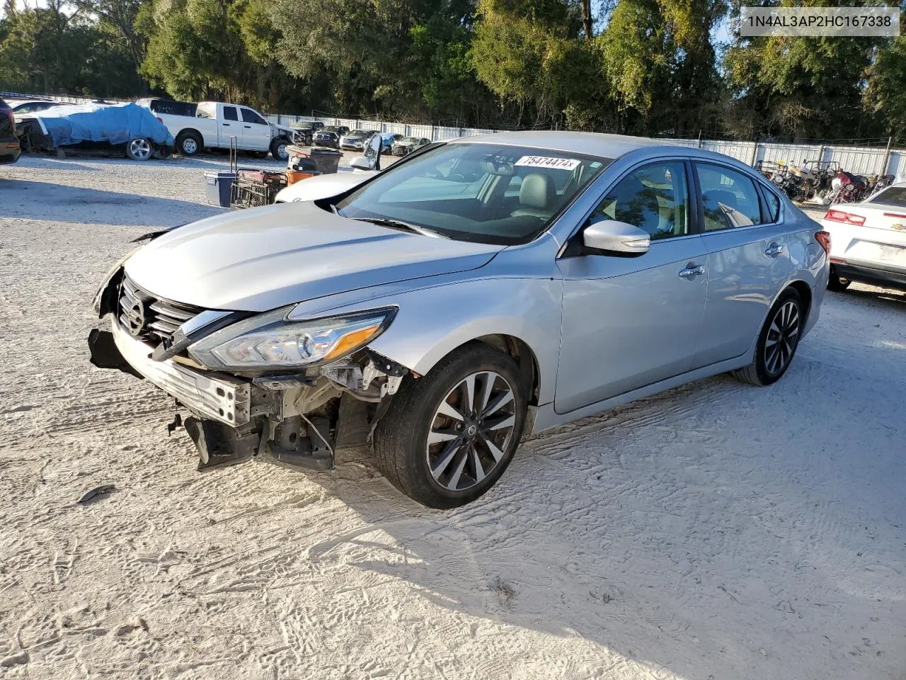 2017 Nissan Altima 2.5 VIN: 1N4AL3AP2HC167338 Lot: 75474474