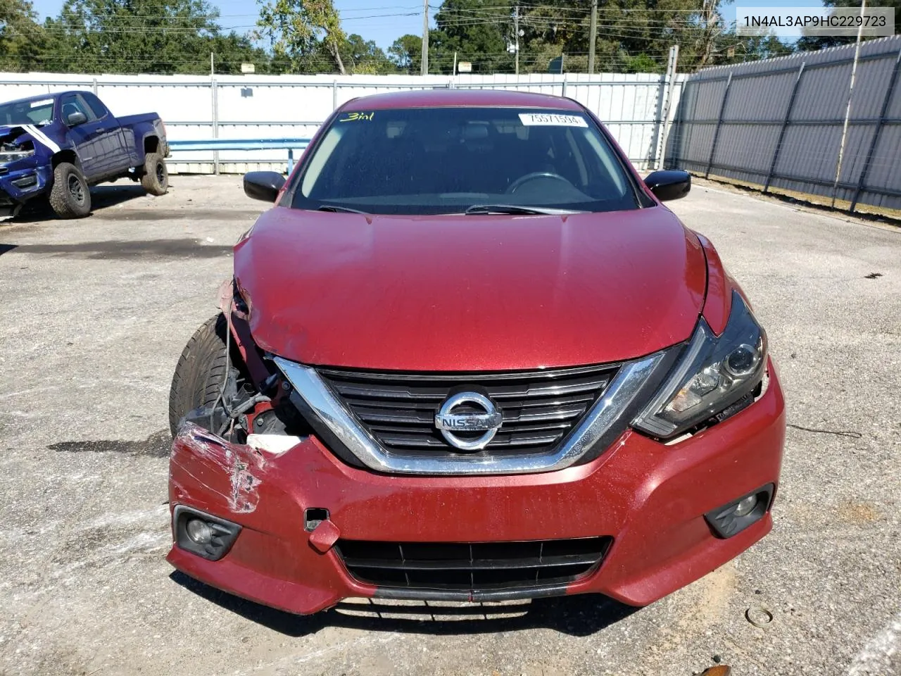 2017 Nissan Altima 2.5 VIN: 1N4AL3AP9HC229723 Lot: 75571594